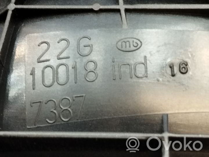 Peugeot 407 Klamka wewnętrzna drzwi 96526178