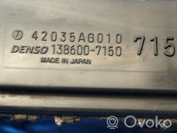 Subaru Legacy Serbatoio a carbone attivo per il recupero vapori carburante 42035AG010