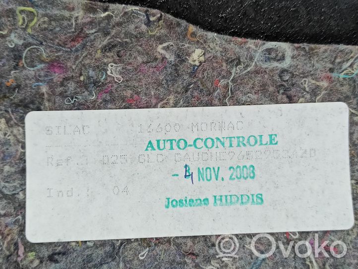 Peugeot 407 Apatinis, bagažinės šono, apdailos skydas 96529524