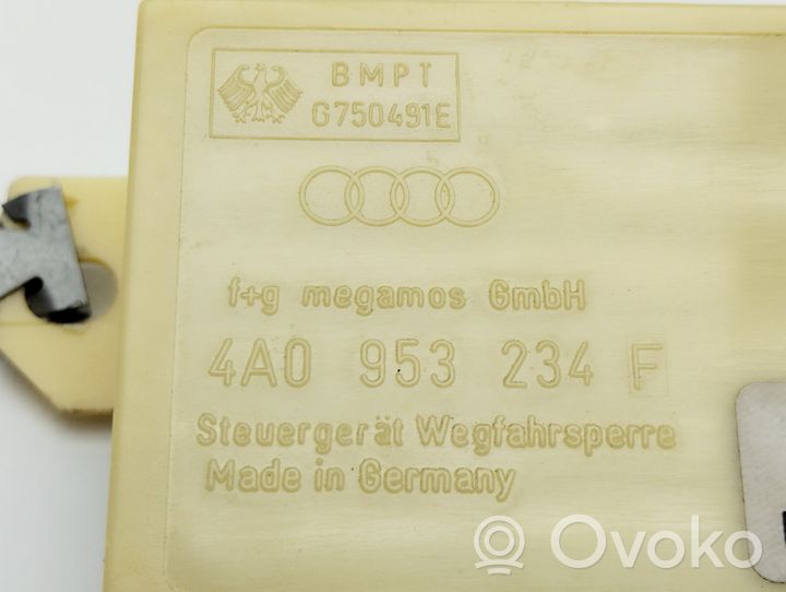 Audi A8 S8 D2 4D Imobilaizerio valdymo blokas 4A0953234F