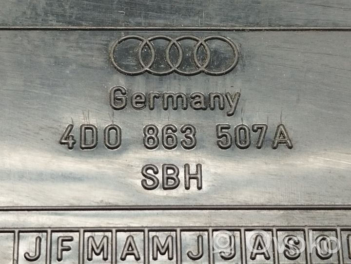 Audi A8 S8 D2 4D Altro elemento di rivestimento bagagliaio/baule 4D0863507A