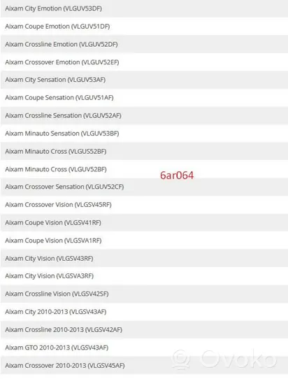 Aixam A751 Étrier de frein avant 6AR064