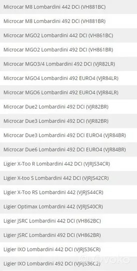 Chatenet CH26 CH28 CH30 Altra parte del motore 1010412