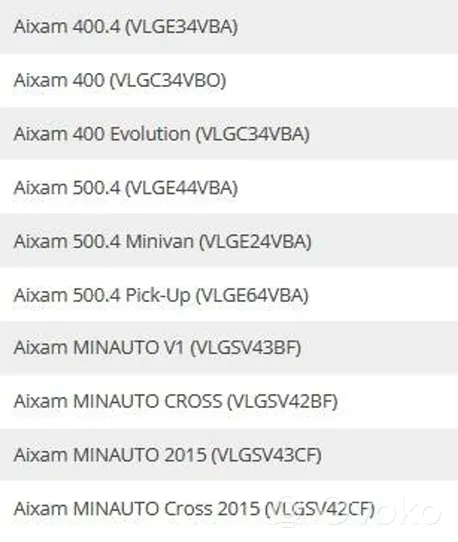 Aixam A751 Tamburo del freno (posteriore) 6AP030A