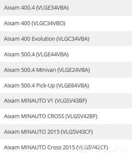 Aixam 300 Hamulec bębnowy tylny 6AP030A