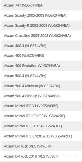 Aixam D-TRUCK Autre pièce du moteur 1758099050