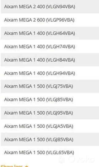 Aixam A721 Autre pièce du moteur 1758099050