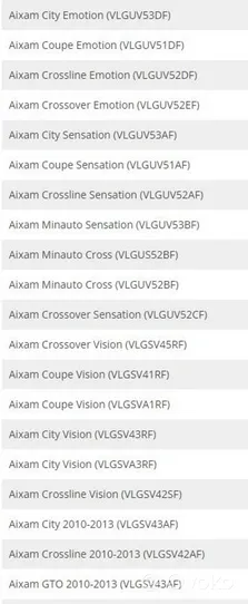 Aixam 400 Juego de embrague 23.02A