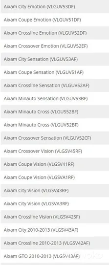 Aixam A751 Sajūga komplekts 23.02A