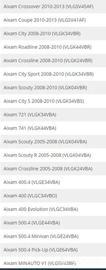 Aixam 300 Sprzęgło / Komplet 23.02A