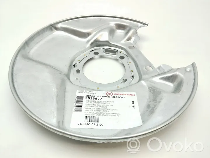 Mercedes-Benz W123 Rear brake disc plate dust cover 3525877