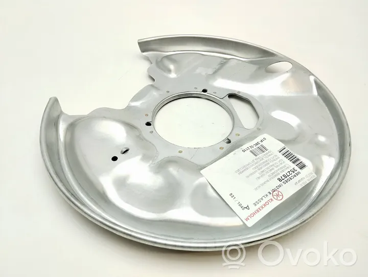 Mercedes-Benz CLK A208 C208 Couvercle anti-poussière disque de plaque de frein arrière A2104201544