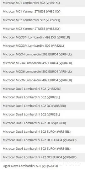 Ligier JS 50 Ohjauksen raidetangon pää 25.15