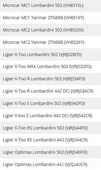 Ligier X-TOO Disque de frein arrière 1004476
