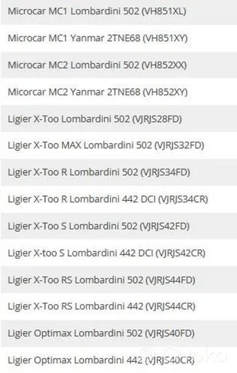Ligier OptiMax Takajarrulevy 1004475
