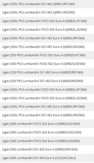 Ligier OptiMax Boîtier filtre à air 011701