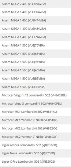 Aixam A721 Stabdžių kaladėlės (galinės) 060101