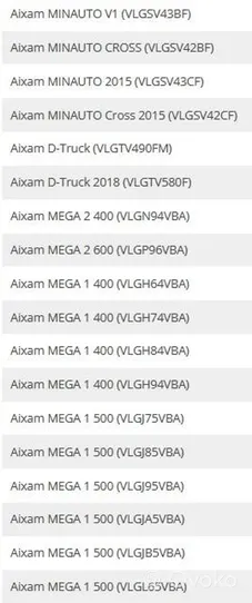 Aixam Roadline Łożysko kulkowe koła osi przedniej 201301