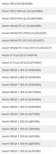 Aixam GTO Polttoainesuutin 1600153000