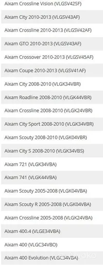 Aixam 500 Sprausla (-i) 1600153000