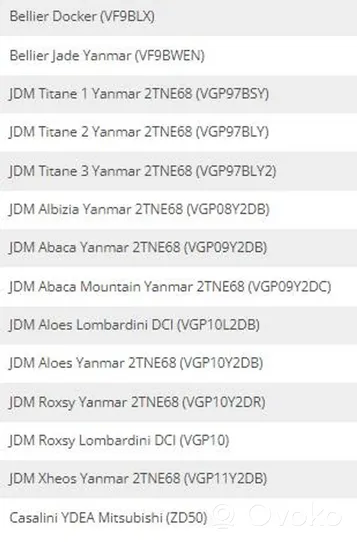 Casalini Ydea Plaquettes de frein arrière 6AP031