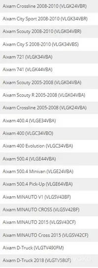 Aixam Mega Supporto alloggiamento assale posteriore 21.13