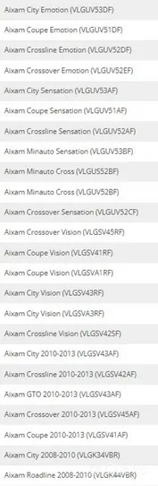 Aixam 500 Poduszka / Łapa zawieszenia belki osi tylnej 21.13