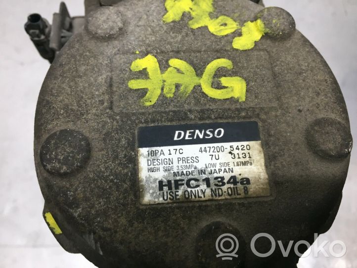 Jaguar XJ X308 Compressore aria condizionata (A/C) (pompa) 447200-5420