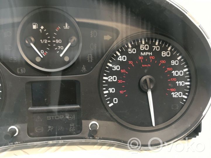 Citroen Berlingo Compteur de vitesse tableau de bord 9665983880