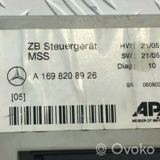 Mercedes-Benz A W169 Autres unités de commande / modules A1698208926