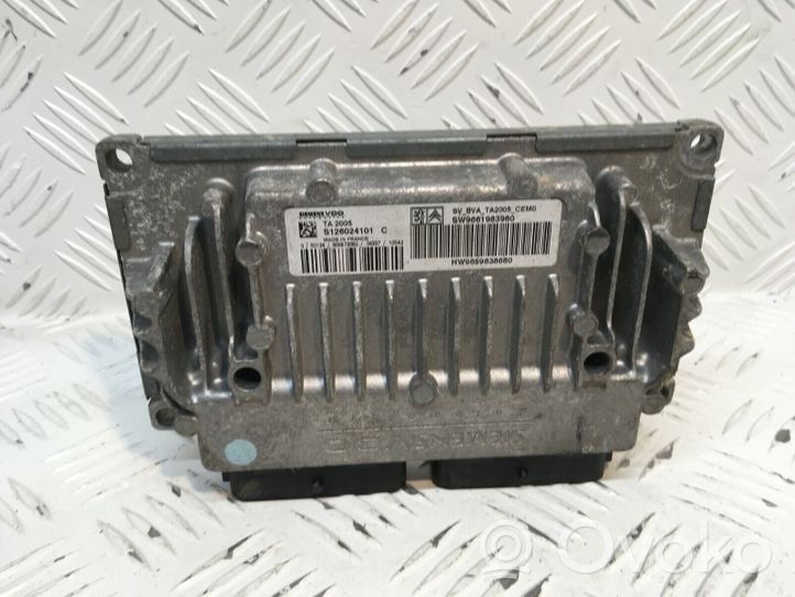 Citroen C4 I Module de contrôle de boîte de vitesses ECU 9661983980