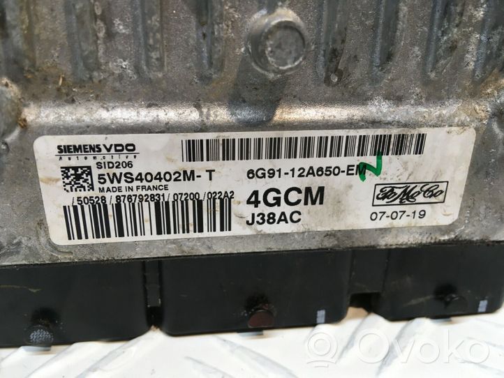 Ford S-MAX Calculateur moteur ECU 6G9112A650EN