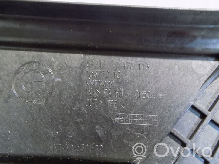 BMW 2 F44 Vassoio scatola della batteria 7475720