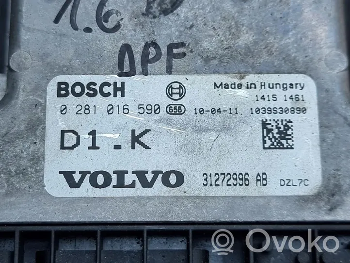 Volvo C30 Calculateur moteur ECU 31272996