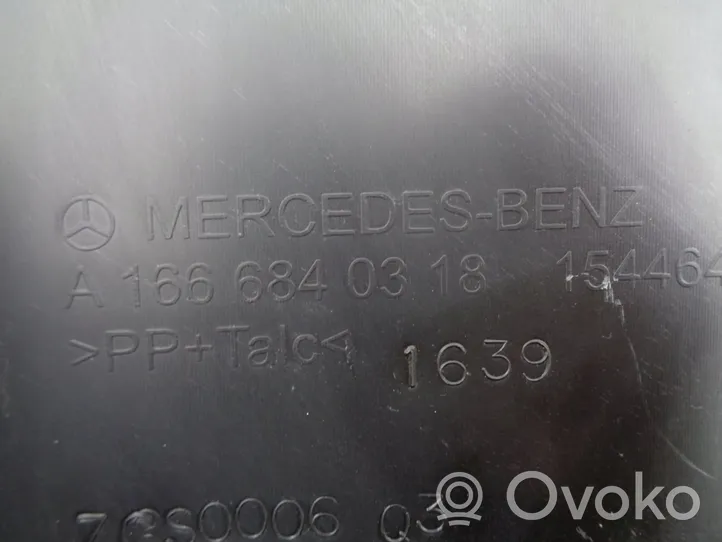 Mercedes-Benz ML W166 Cita veida salona detaļa A1666840318