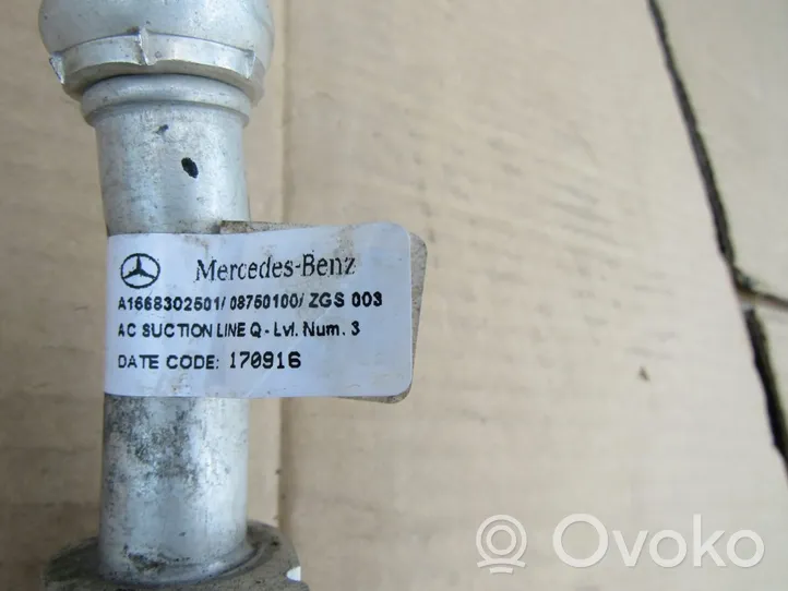 Mercedes-Benz ML W166 Ilmastointilaitteen putki (A/C) A1668302501