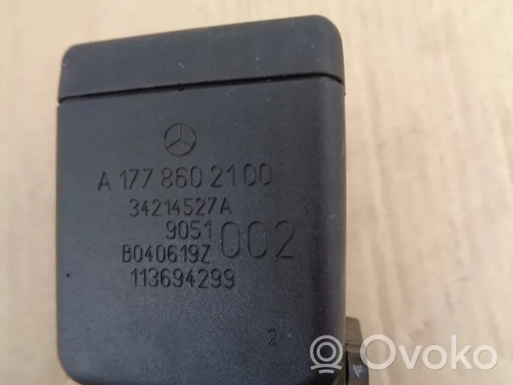 Mercedes-Benz A W177 Takaistuimen turvavyön solki A1778602100