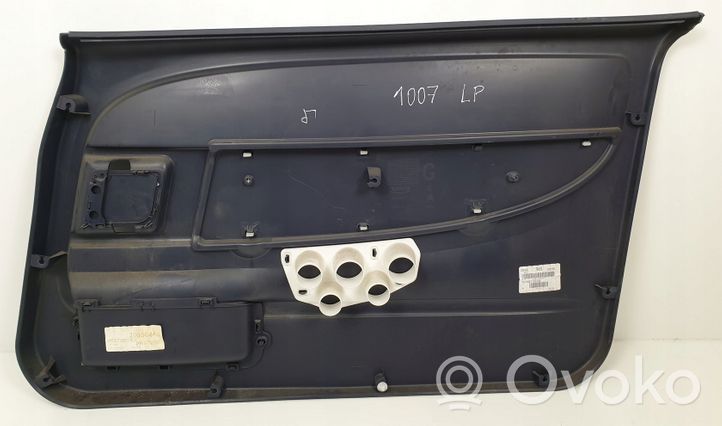 Peugeot 1007 Garniture de panneau carte de porte avant 96561699NP