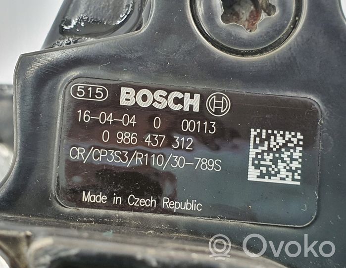 Volvo S80 Hochdruckpumpe 0986437312