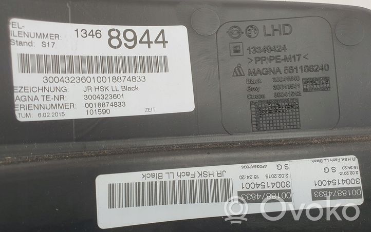 Opel Adam Daiktadėžės (bordačioko) komplektas 13468944