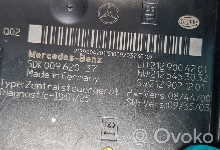 Mercedes-Benz E W212 SAM control unit 2129004201