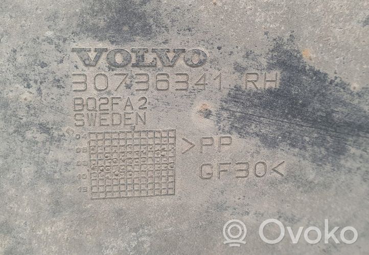 Volvo V60 Couvre soubassement arrière 30736341
