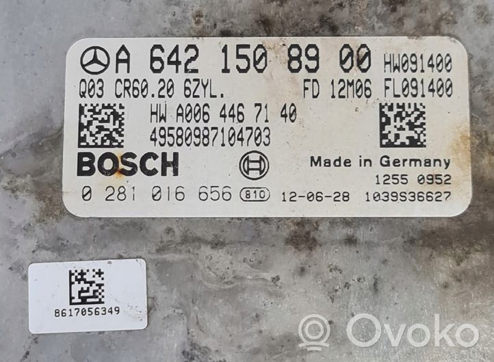 Mercedes-Benz E W212 Sterownik / Moduł ECU A6421508900