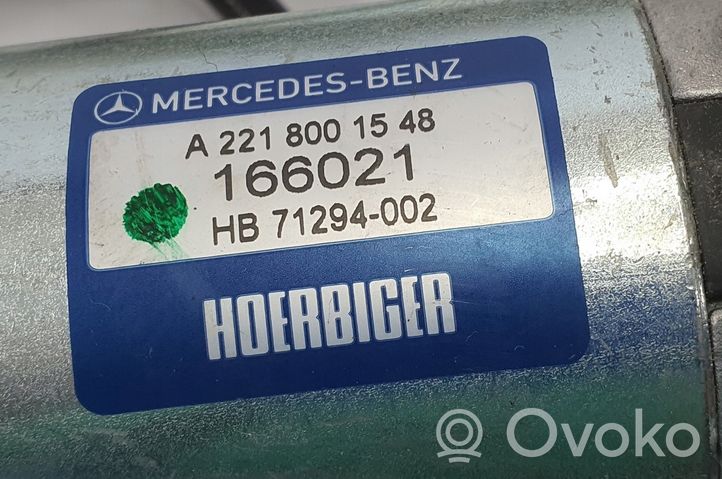 Mercedes-Benz S W221 Bagāžnieka pārsega vadības bloks A2218001548