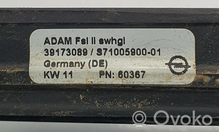 Opel Adam Apdaila priekinių durų (moldingas) 39173089