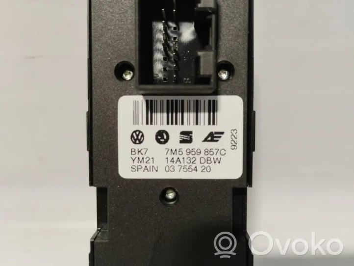Ford Galaxy Interruttore di controllo dell’alzacristalli elettrico 7M5959857C
