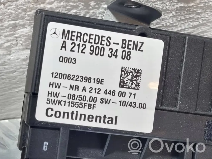 Mercedes-Benz S W221 Centralina/modulo pompa dell’impianto di iniezione 5WK11555FBF