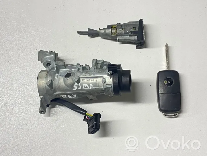 Volkswagen Golf V Kit centralina motore ECU e serratura 0281014059