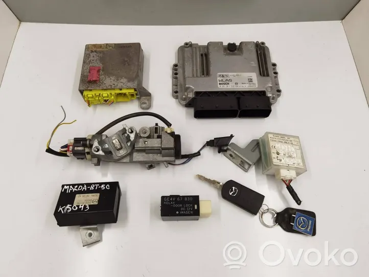 Mazda BT-50 Kit calculateur ECU et verrouillage 0281011826