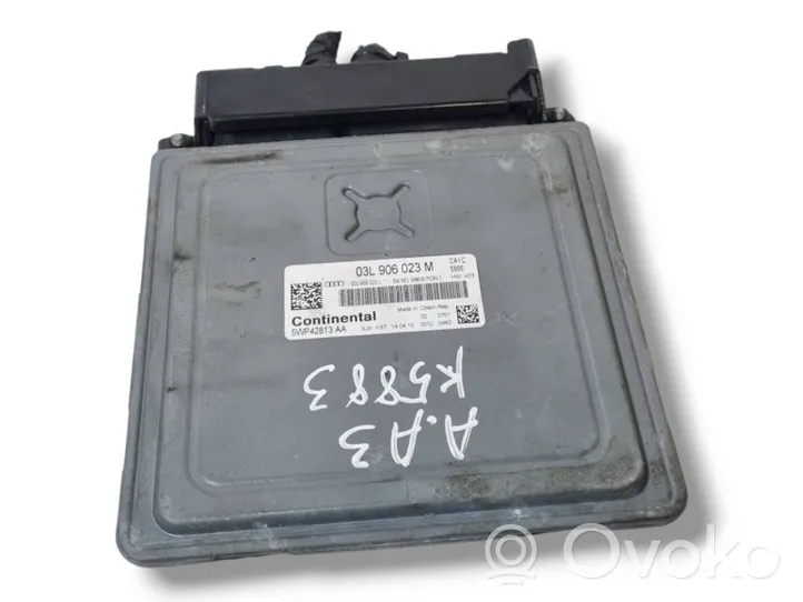 Audi A3 S3 A3 Sportback 8P Komputer / Sterownik ECU i komplet kluczy 5WP42813AA